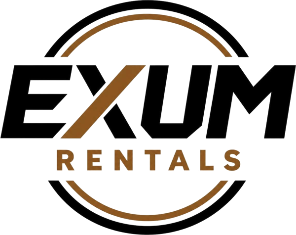 Mini excavator on trailer — Exum Rentals Ocala
